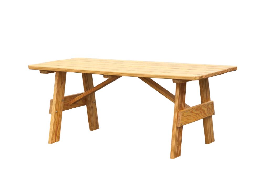 Regular Picnic Table with 4 Benches with Backs Lancaster Barns